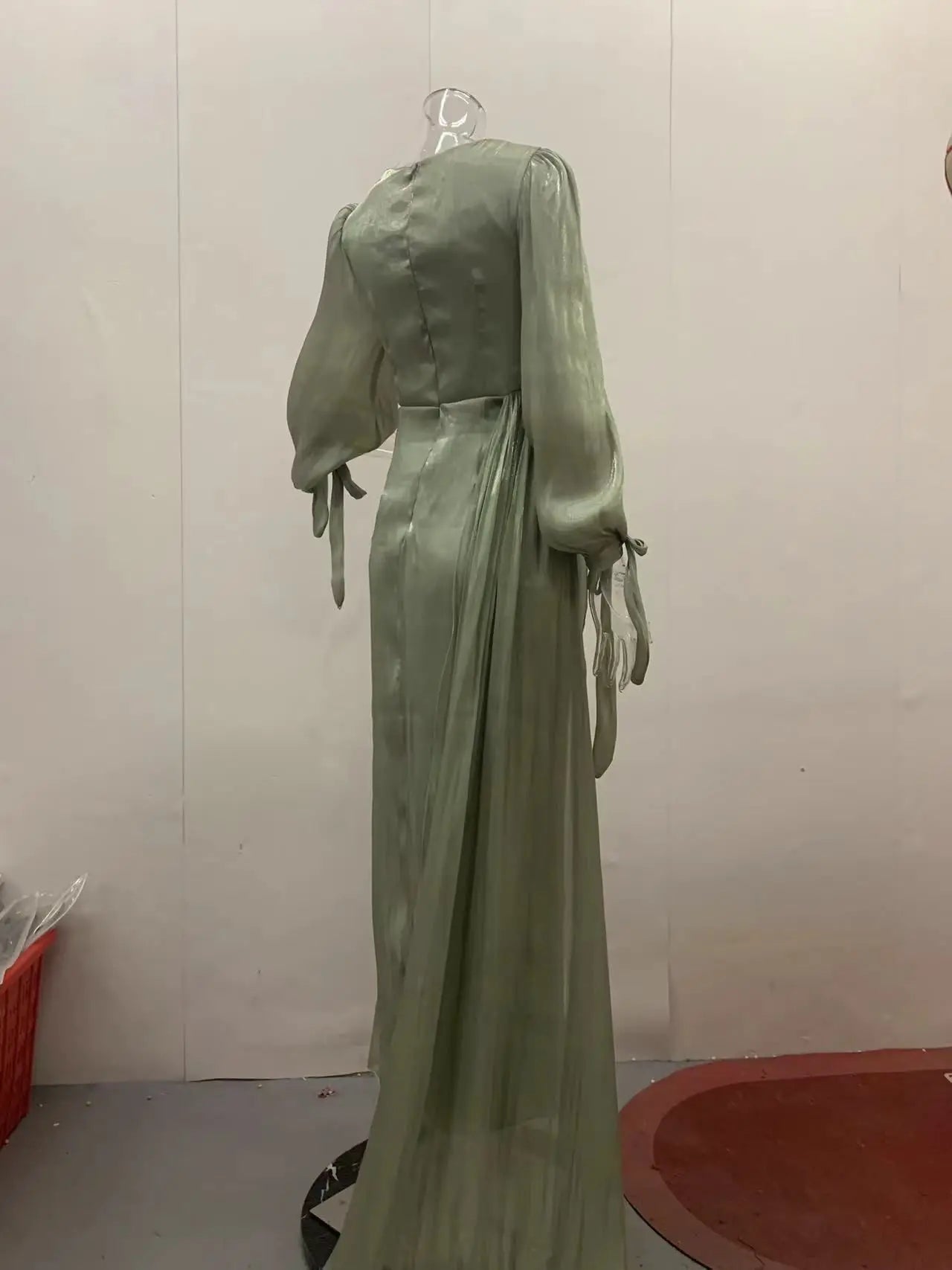Eid Silky Muslim Women Party Dreses Jalabiya Ramadan Abaya Dubai Evening Long Dresses Vestidos Largos Arab Robe Morocco Kaftan