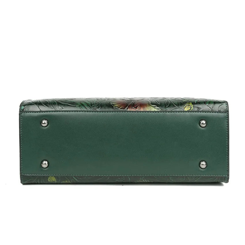 High Quality Handbag Women Designer Shoulder Bag Large Capacity Office Pocket Embossed Diagonal Cross Bag Official Document Bag