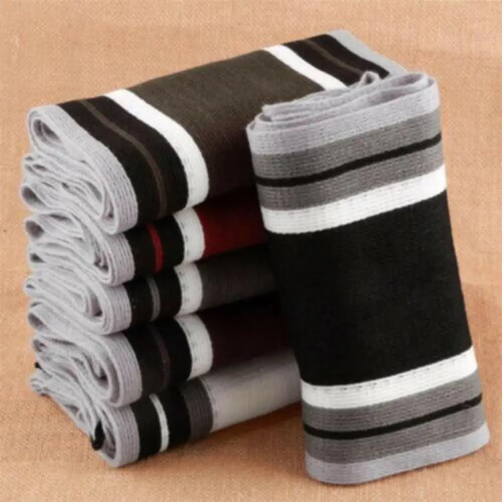 Casual Cashmere Men Striped Scarf Thick Tassel Stole Winter Long Shawl Soft Neck Warm Neck Wrap new Scarf &Wrap