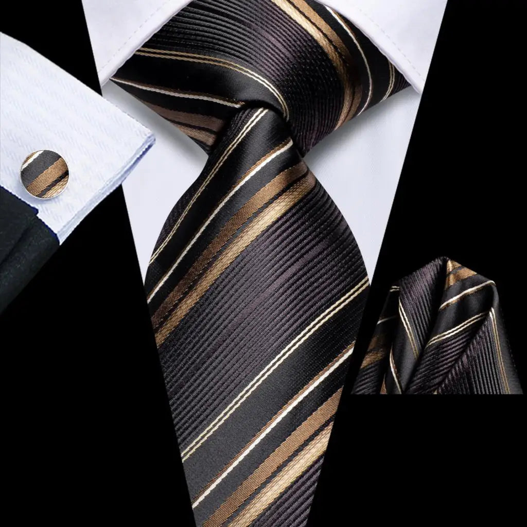 Hi-Tie Teal Green Floral Mens Fashion Necktie Handkerchief Cufflinks for Tuxedo Accessory Classic Silk Luxury Tie for Man Gift