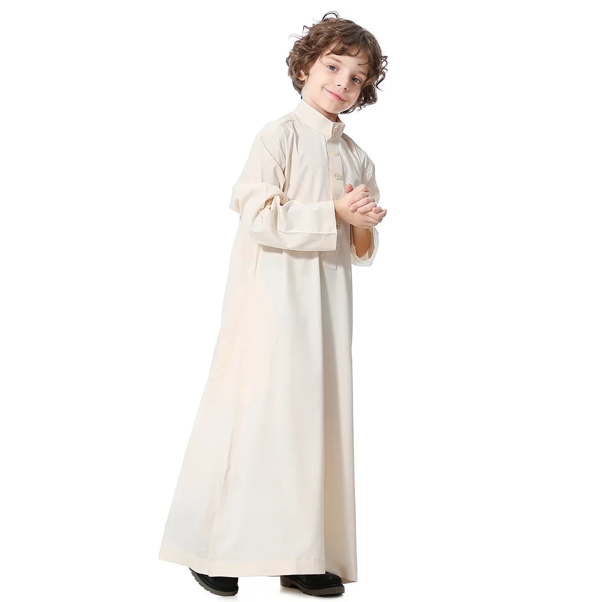 Abaya Dubai Long Robe Boys Jilbab Khimar Turkey Ramadan Muslim Clothes Kaftan Moroccan Islam Hijab Abayas Arab Islamic Clothing
