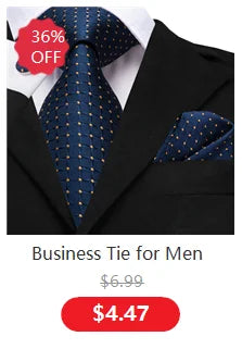 Hi-Tie Blue Business Solid Silk Men's Tie NeckTie 8.5cm Ties for Men Formal Luxury Wedding High Quality Gravata
