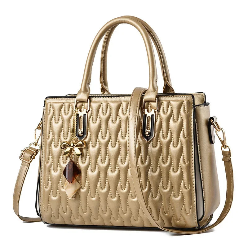 Women's Tote Bag Luxury Designer Fashion Shoulder Bags Large Capacity Graceful Hand Bags for Women Casual Female Handbags