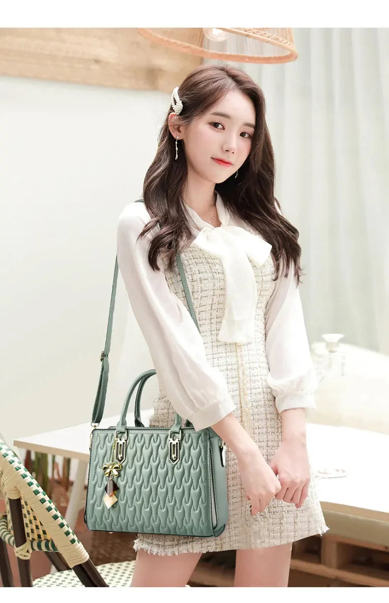 Women's Tote Bag Luxury Designer Fashion Shoulder Bags Large Capacity Graceful Hand Bags for Women Casual Female Handbags