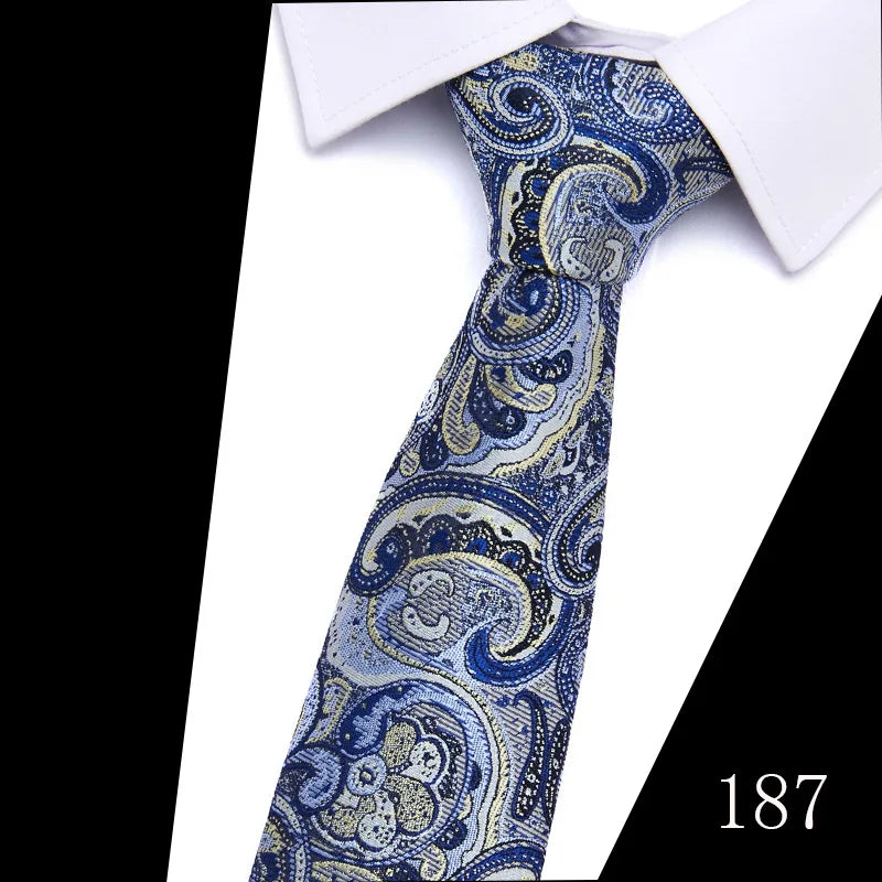 Ties For Men British Stripe Green Blue Floral Paisley Neckties Fit Daily Office Wedding Party Tuxedo Slim Ties Wholesale
