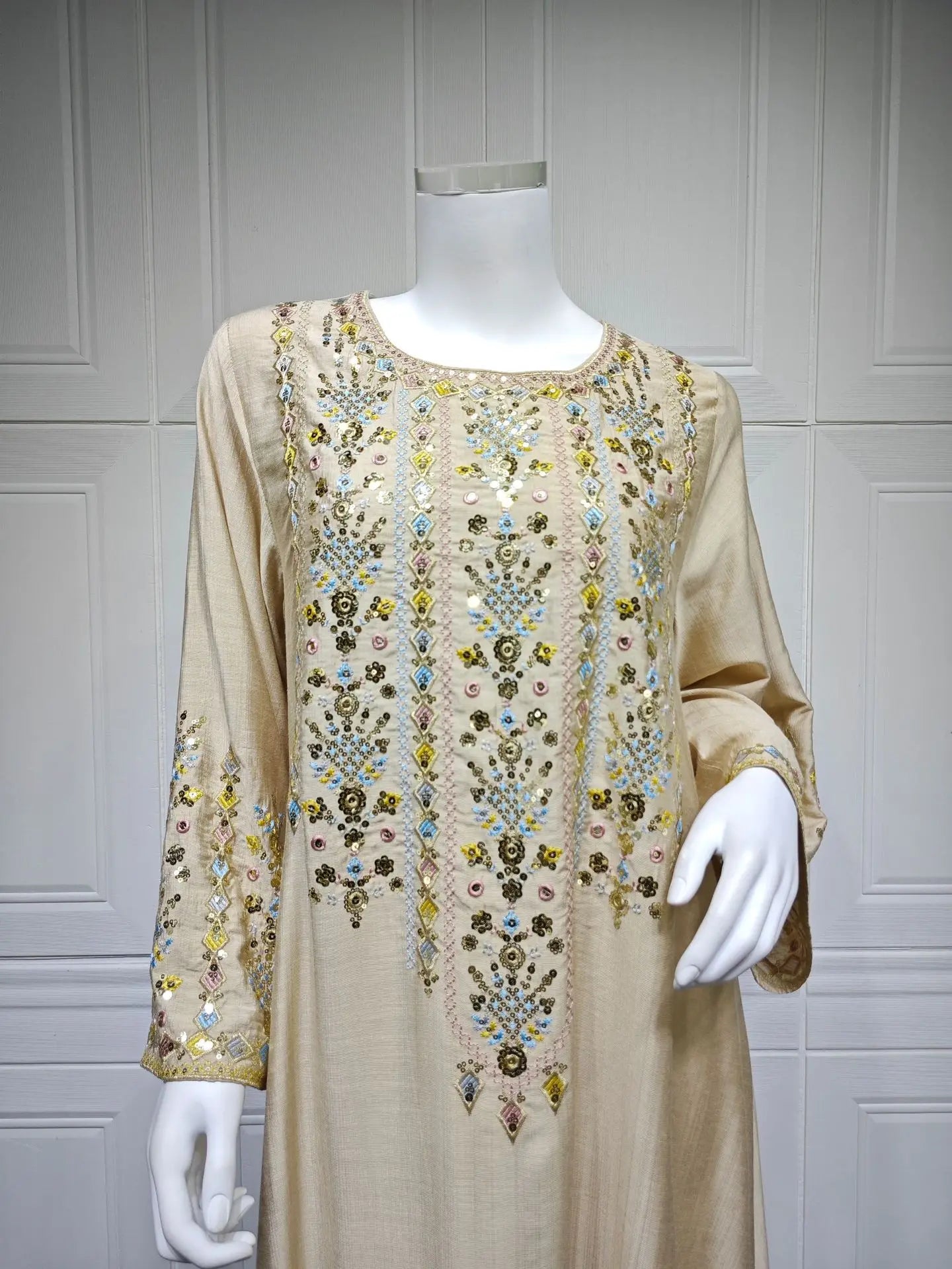 Women Jalabiya Dubai Dress Abaya Eid Ramadan Party Gorgeous Long Dresses Muslim Embroidery Vestidos Largos Robe Saudi Arab 2026