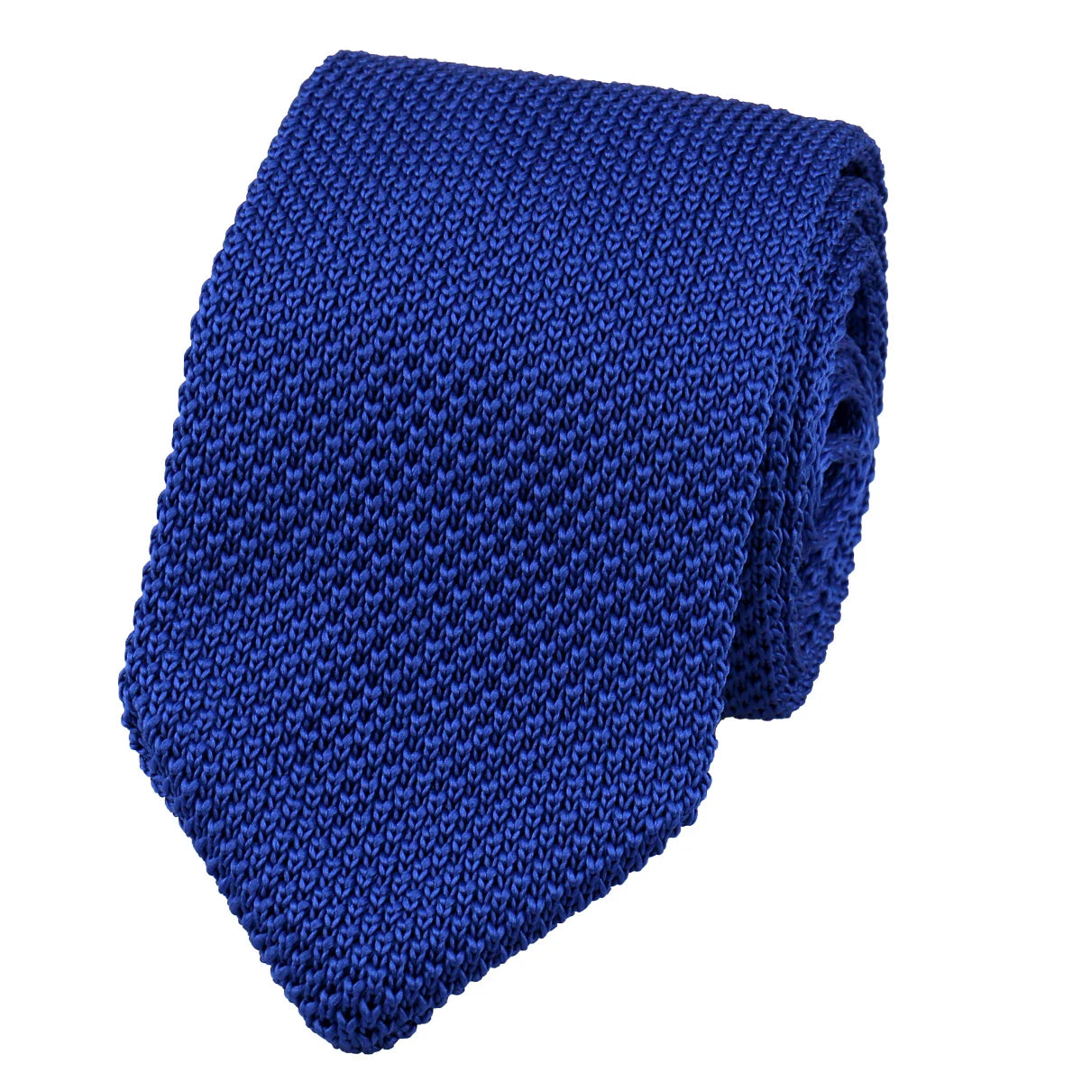 Knitted Ties Dark Blue Fashion Casual Skinny Necktie For Party Boys Girls Solid Colourful Knitted Neck Tie Narrow Slim Gravatas