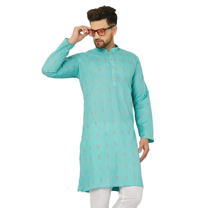Men Islamic Arabian Patchwork Striped Embroidery Eid Muslim Long Robe Jubba Casual Loose Abayas 2026 National style