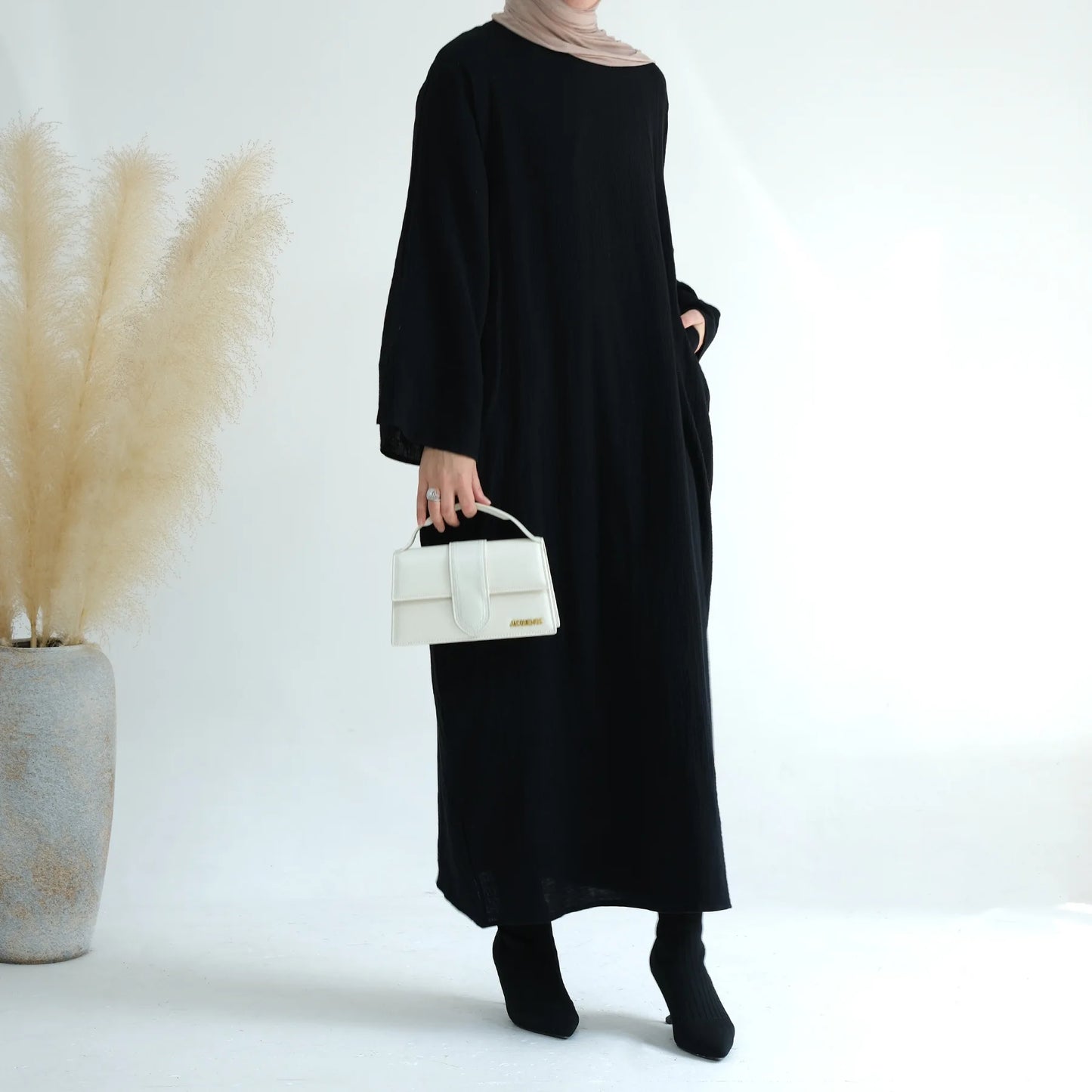 Eid Muslim Abaya Dress for Women Split Sleeve Modest Prayer Dresses Jalabiya Morocco Abayas Kaftan Islam Vestidos Arab Long Robe