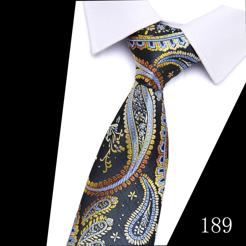 Ties For Men British Stripe Green Blue Floral Paisley Neckties Fit Daily Office Wedding Party Tuxedo Slim Ties Wholesale