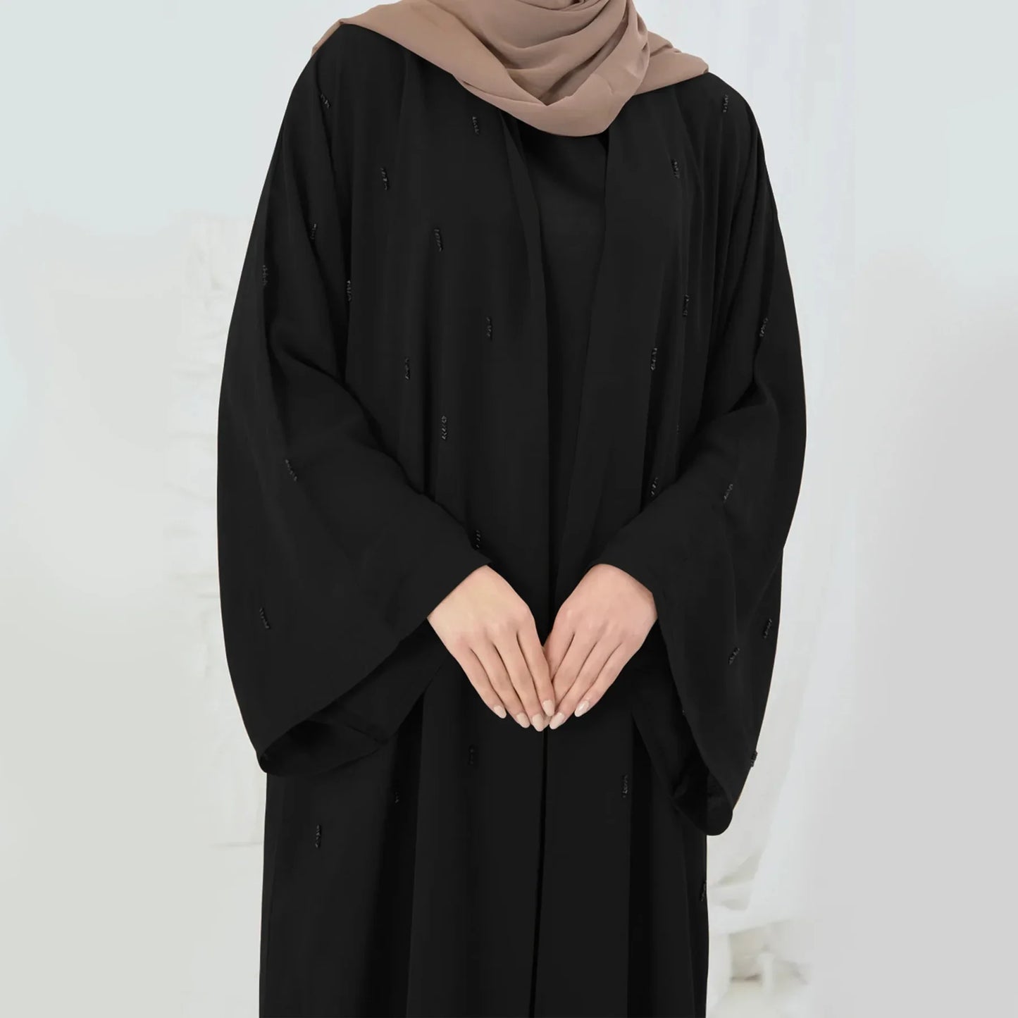 Abayas Dubai Kaftan Women Muslim Dress Eid Ramadan Turkey Kebaya Caftan Marocain Robe Islam Jalabiya Kimono Gown Femme Musulmane