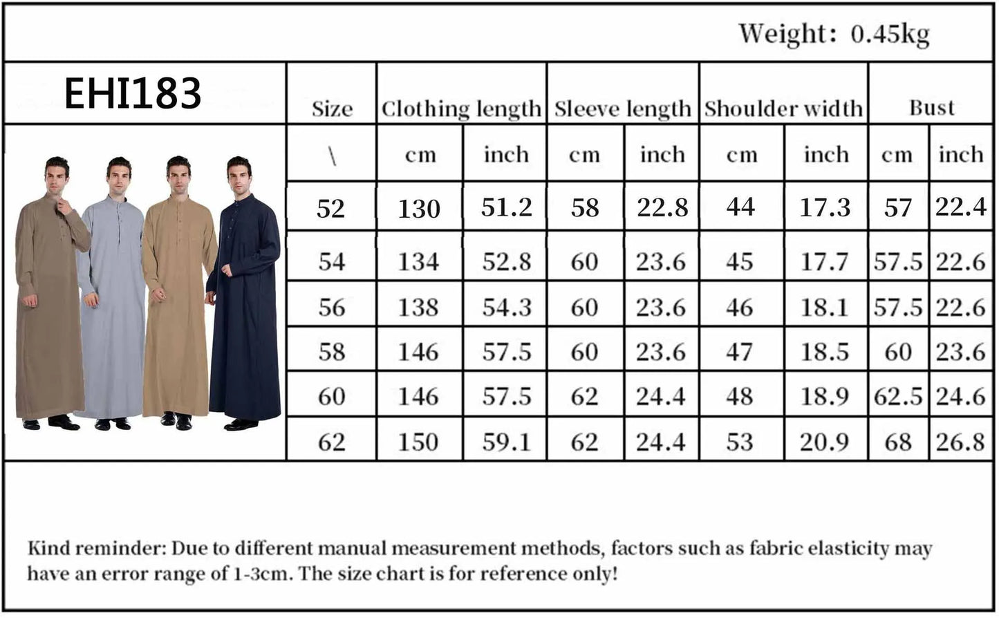Ramadan Eid Djellaba Men Muslim Dress Jubba Thobe Saudi Arabic Long Robe Turkey Kaftan Dubai Abaya Dress Daffah Dishdasha Thoub
