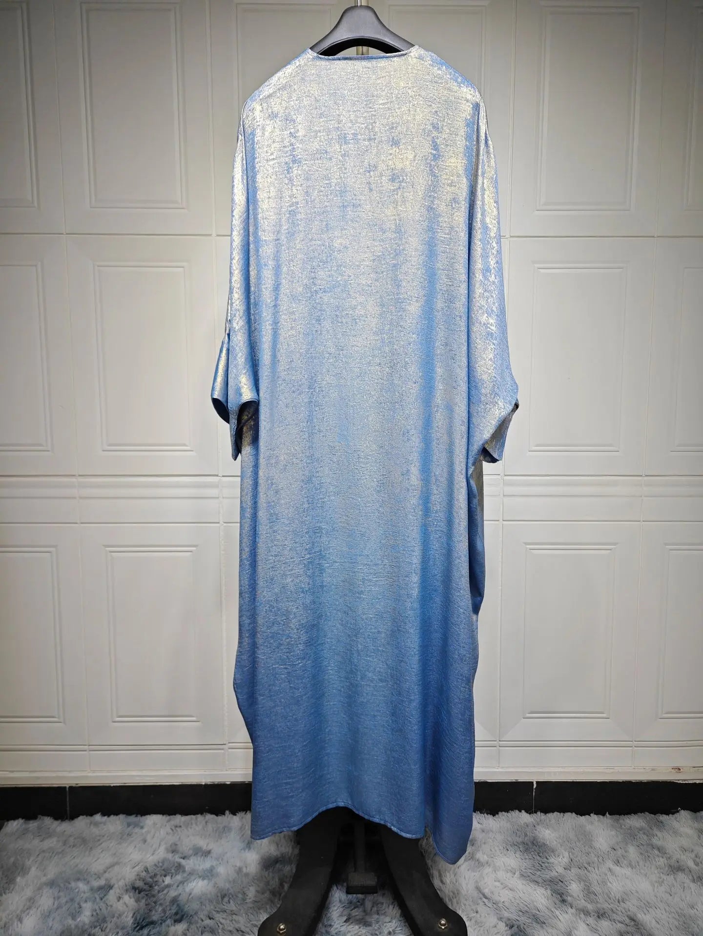New Arrival Hot Selling UAE Dubai Luxury Abaya Fashion Design Kimono Turkey Outwear Open Batwing Sleeves Trend Long Abaya Robes