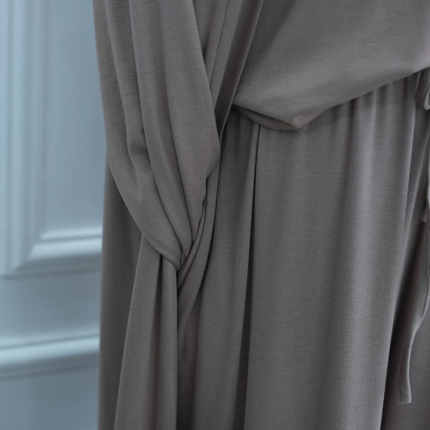 Muslim 3 Piece Set Women Cardigan Shirt Wide Leg Pant Blouse Top Suit Musulman Ensemble Dubai Casual Femme Outfits Solid Casual