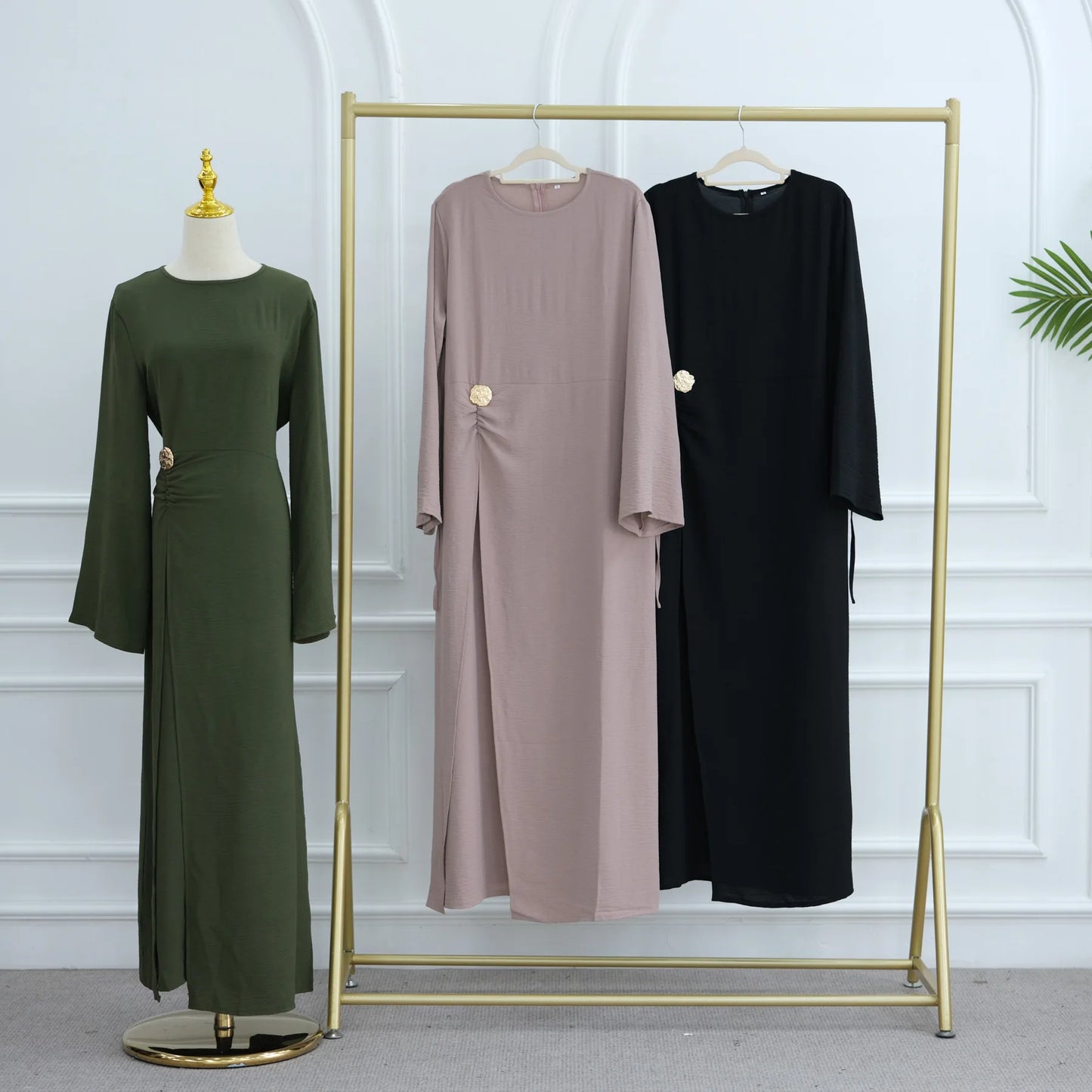 Muslim Long Robe Eid Abaya for Women Wrap Dresses Ramadan Morocco Dubai Luxury Kaftan Islam Saudi Vestidos Arab Jalabiya Abayas