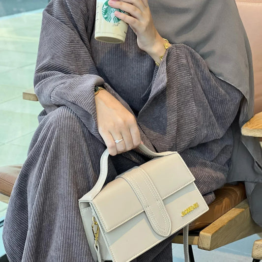 Women Casual Loose Abaya for Women Dubai Abayas Fashion Solid Muslim Dress Temperament Kaftan Robe Femme Vintage Maxi Vestidos