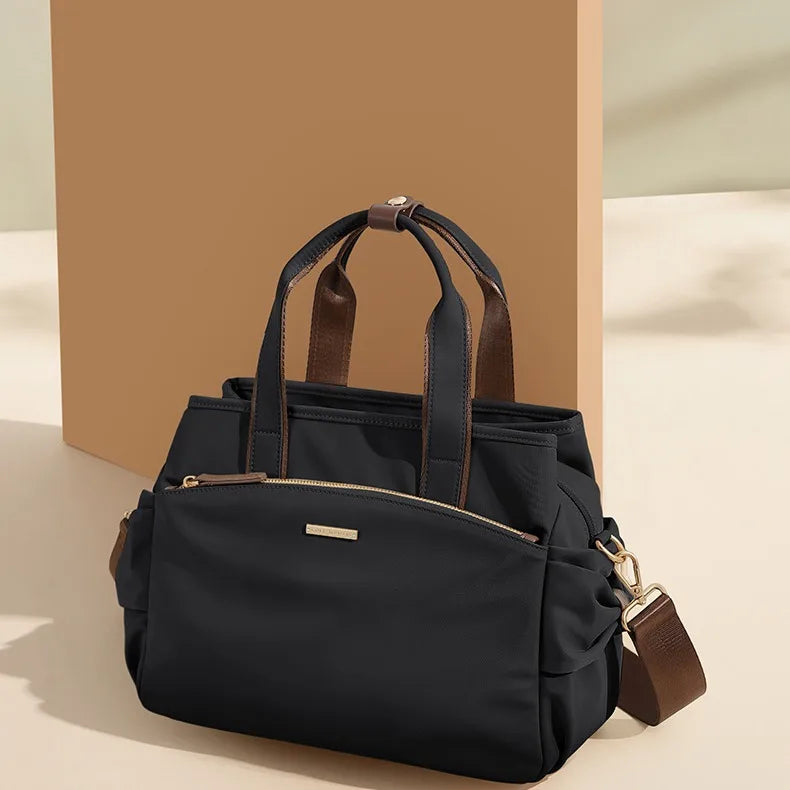 Golf Handbag for Women, Large Capacity, Crossbody Bag, Fashionable Canvas Bag, Middle-aged Mother Bag, The multifunctional bag
