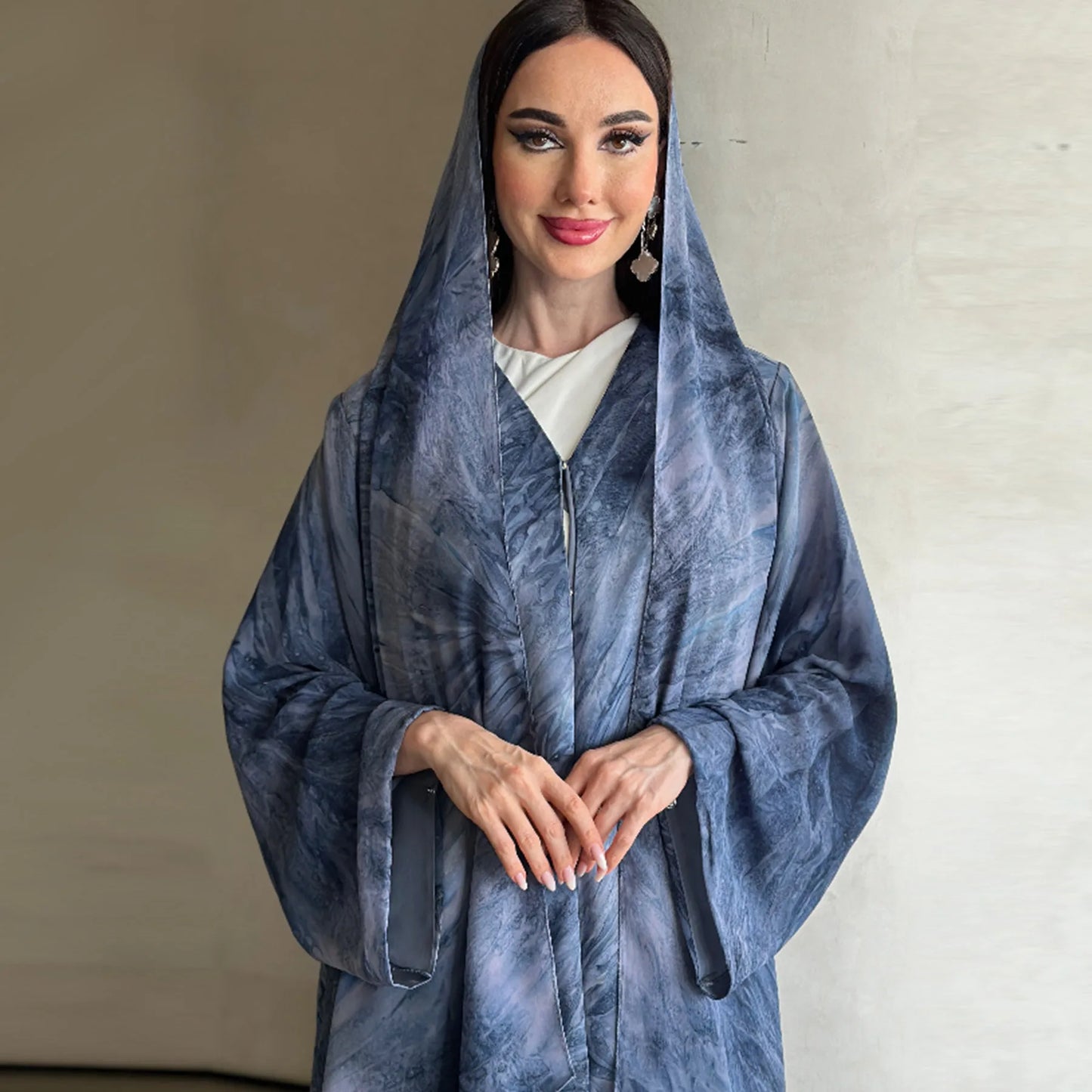 Eid Abaya for Women Print Cardigan Scarf Set Muslim Dresses Ramadan Morocco Dubai Jalabiya Kaftan Vestidos Arab Long Robe 2025