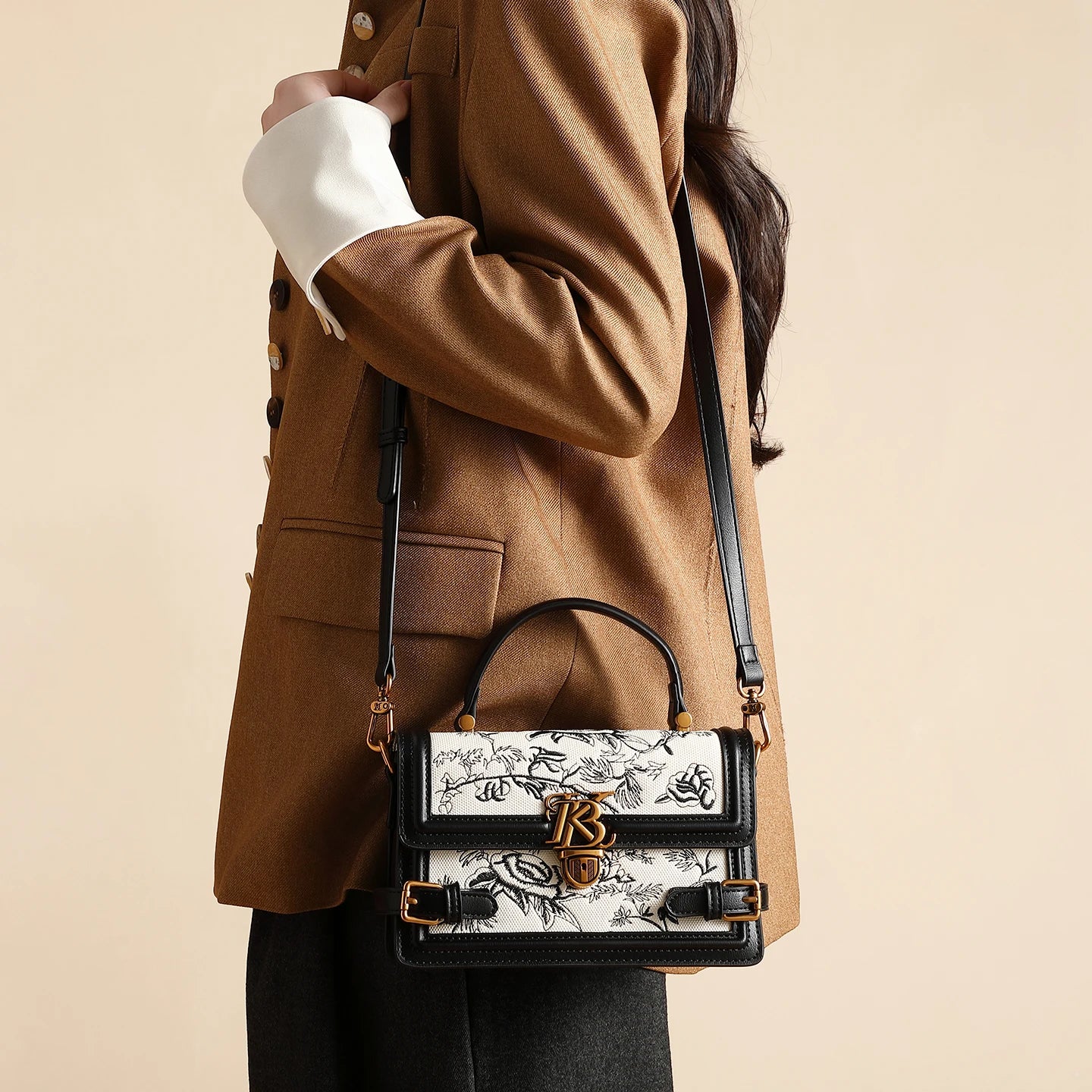 Women's Handbag 2026 Seasonal New Fashion Embroidered Crossbody Bag, Single Shoulder Bag, Designer High-End Style – A Perfect Ac