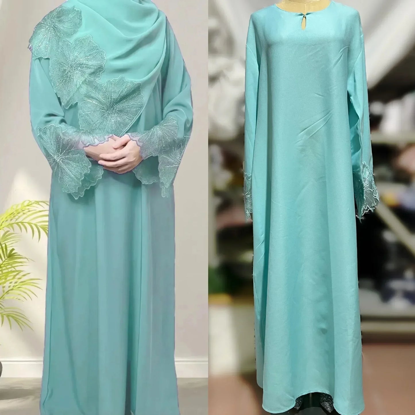 Muslim Hijab Dress Turkish Saudi Arabia African Dresses for Women Islam Clothing Caftan Robe Malay-Indonesia Kaftan Dubai Abaya