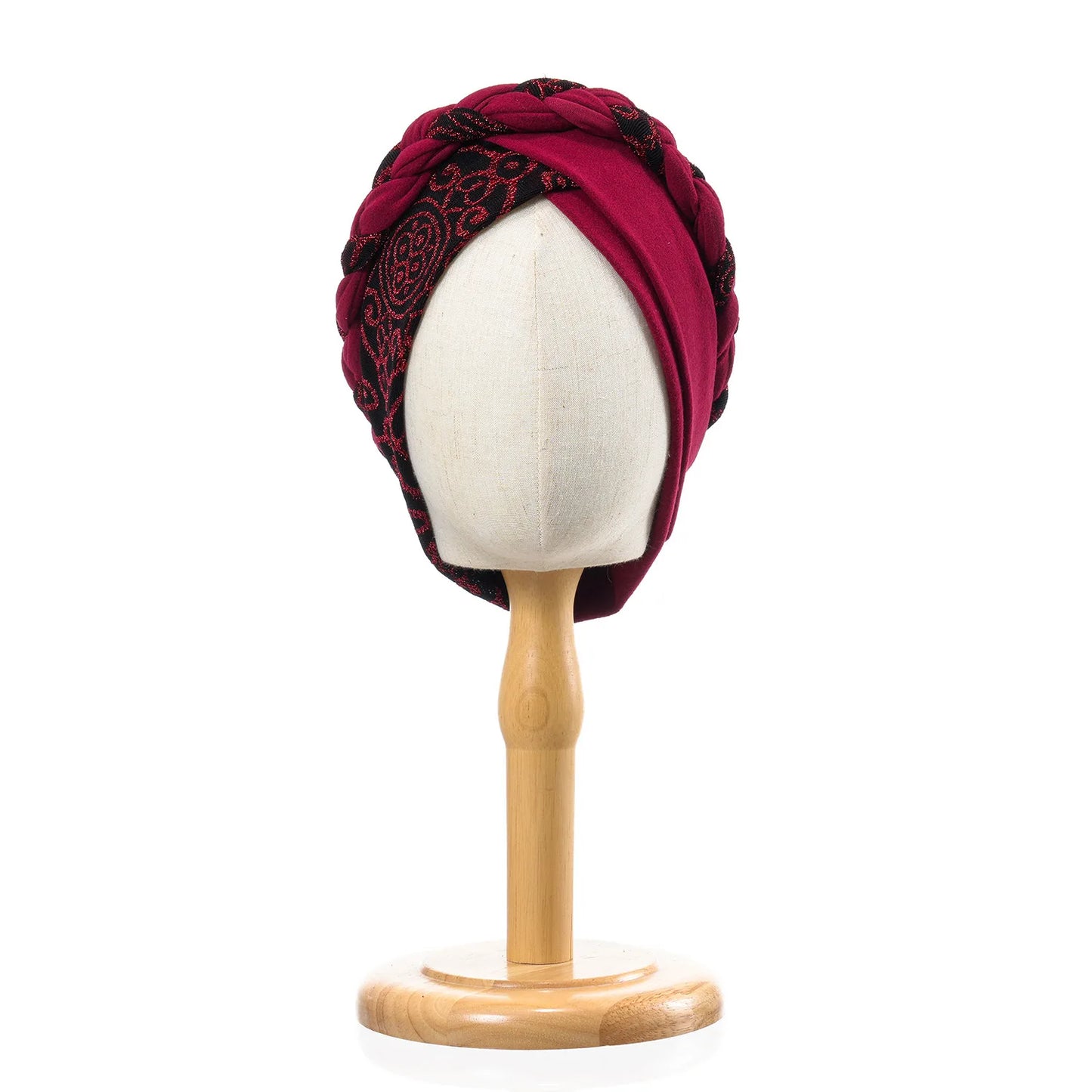 Head Scarf for Muslim Women Turban Cap Ladies Islamic Print Bonnet Hat Braid Headband Turbante Mujer Beanies Hats