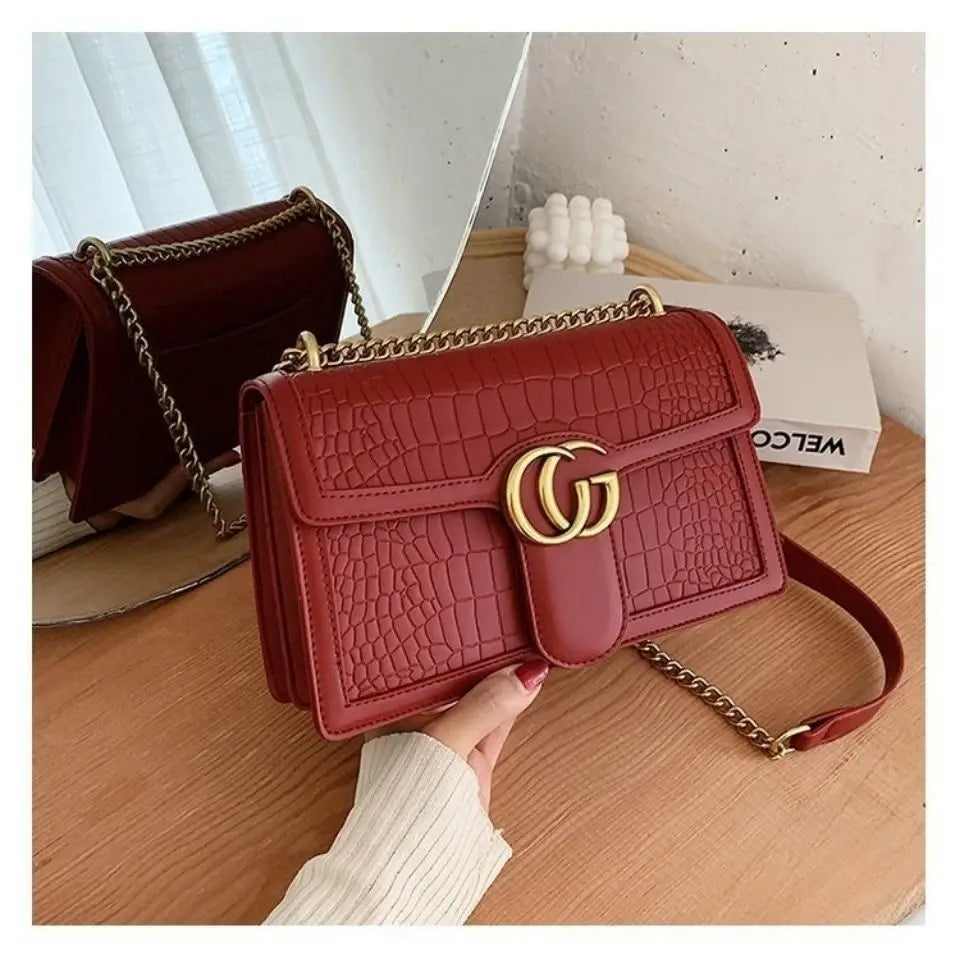 New Fashion Women's Handbag Large Capacity Extremely Simple Shoulder Bag Lightweight Handbag Luxury Commuter Bag