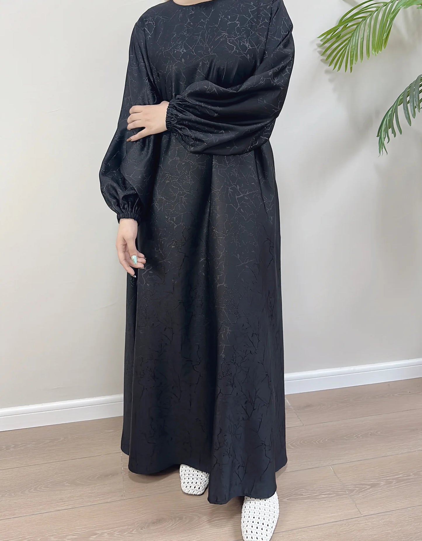 Muslim Abayas for Women Black Blue Elegant Saudi Turkey Eid Prayer Dancing Party Robe Outdoor Dresses Nice Fabric Clothing