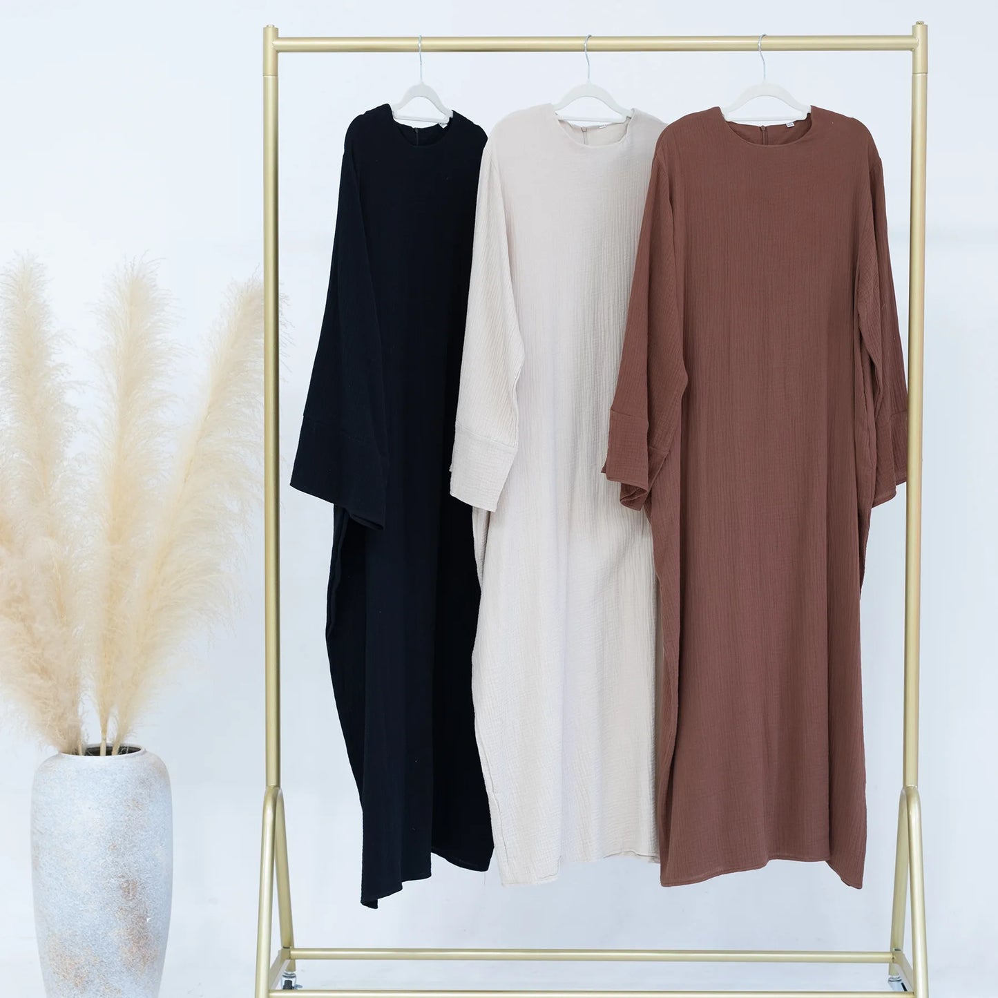 Eid Muslim Abaya Dress for Women Split Sleeve Modest Prayer Dresses Jalabiya Morocco Abayas Kaftan Islam Vestidos Arab Long Robe