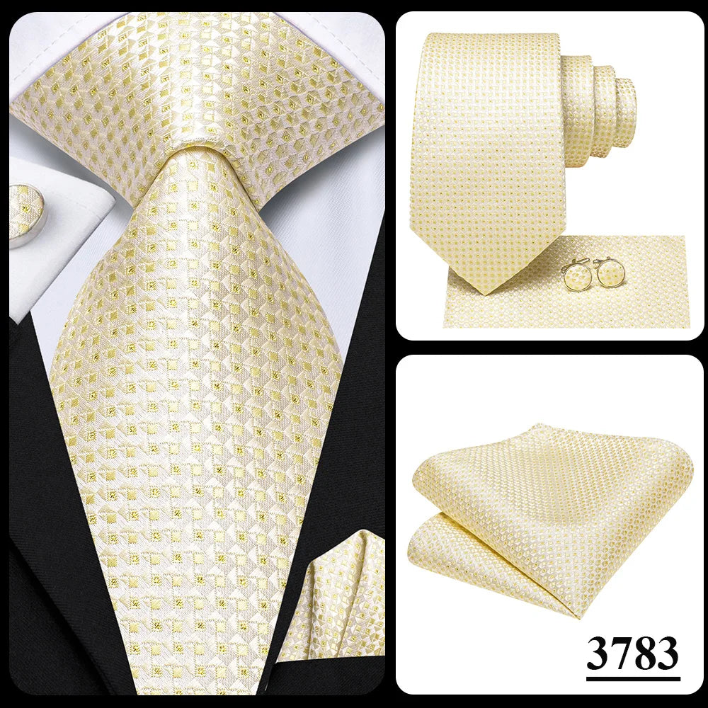 Hi-Tie Teal Green Floral Mens Fashion Necktie Handkerchief Cufflinks for Tuxedo Accessory Classic Silk Luxury Tie for Man Gift
