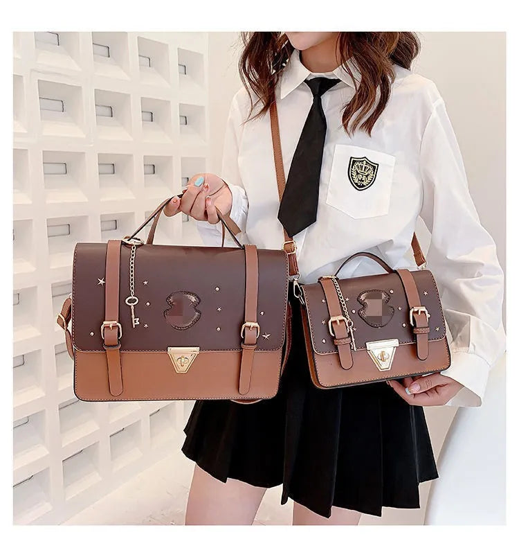 Magic Academy Style Cambridge Bag Handheld Crossbody British Style Postman Bag