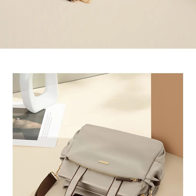 Golf Handbag for Women, Large Capacity, Crossbody Bag, Fashionable Canvas Bag, Middle-aged Mother Bag, The multifunctional bag