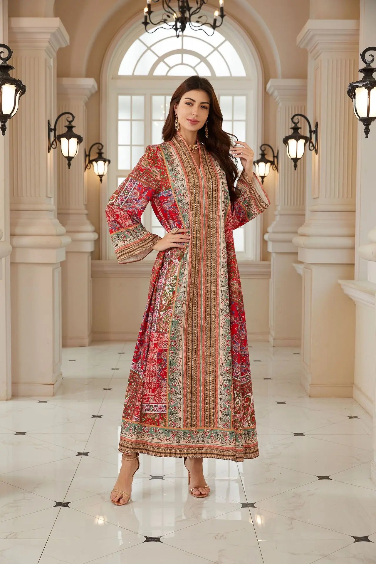 Luxurious Abaya Embroidered Floral Pullover Abaya Conservative Long Sleeve Abaya Designer Dubai Embroidered Galabiyat