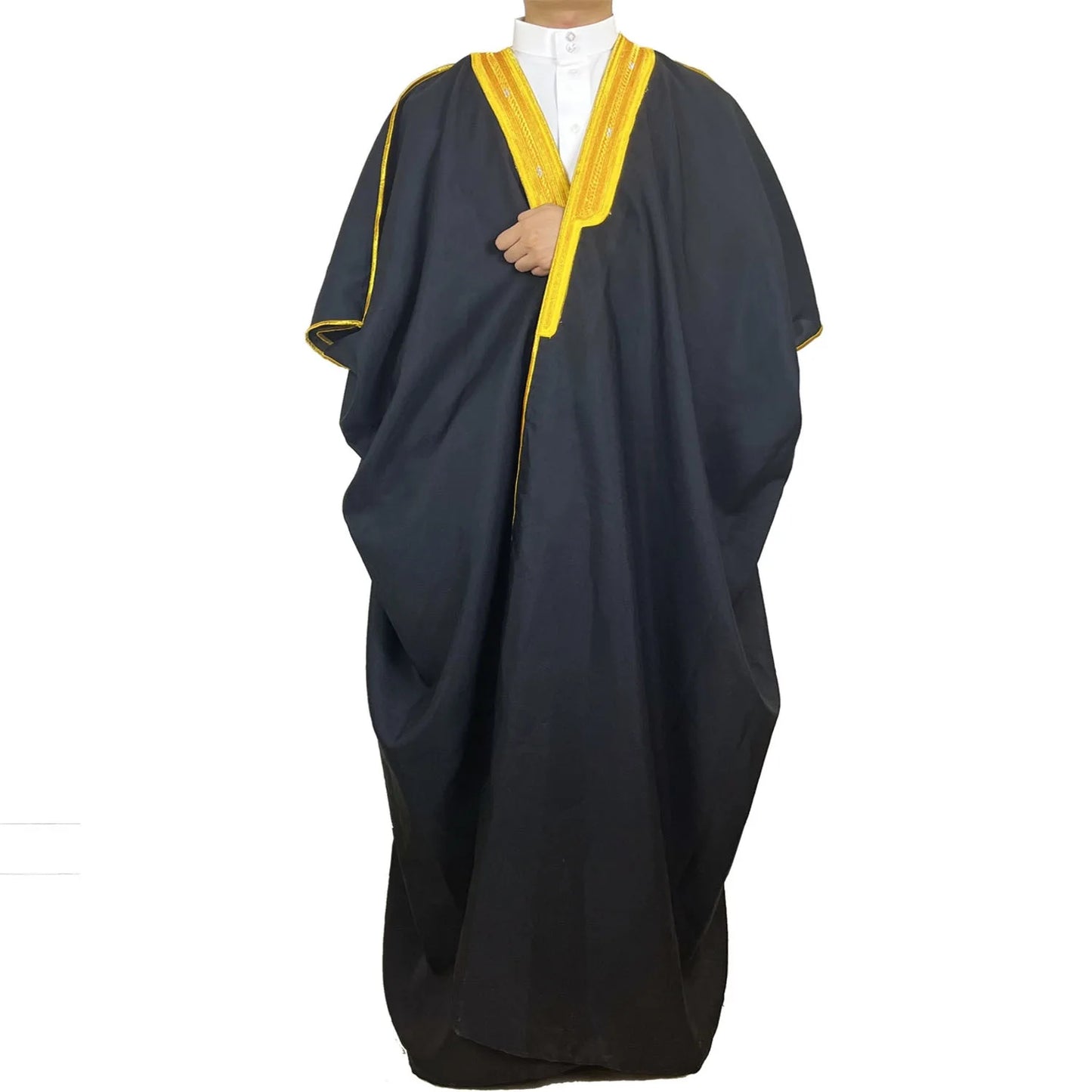 Islamic Dubai Saudi Abayas Prayer Abaya Middle East Mens Robe Muslim Dress Kimono Dishdasha Clothing Kaftan Ramadan Jubba Thobe