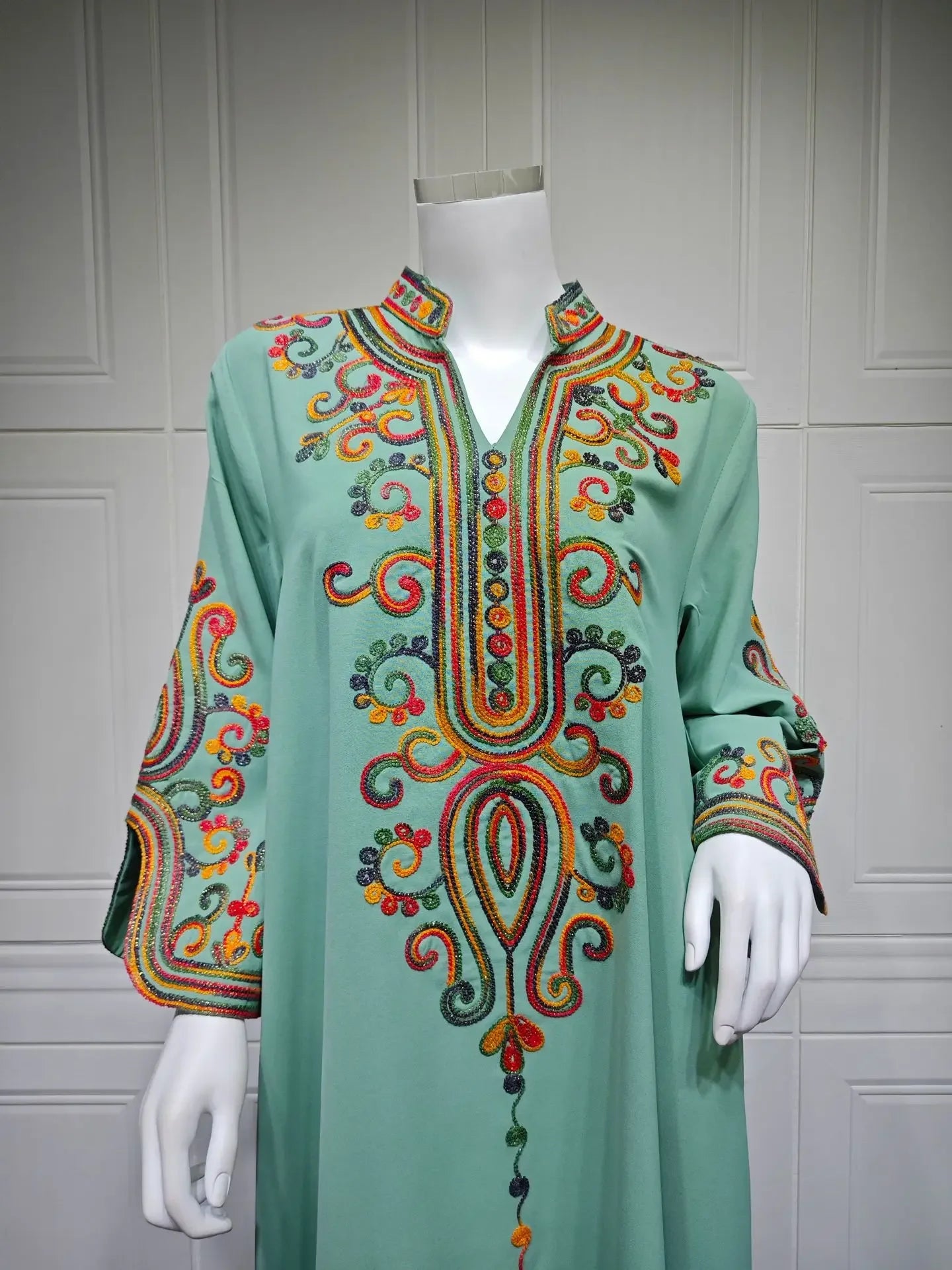 Abaya Dress For Women Embroidery Vestidos Largos Islam Arab Long Robe Jalabiya Ramadan Morocco Kaftan Dubai Abayas Dresses 2026