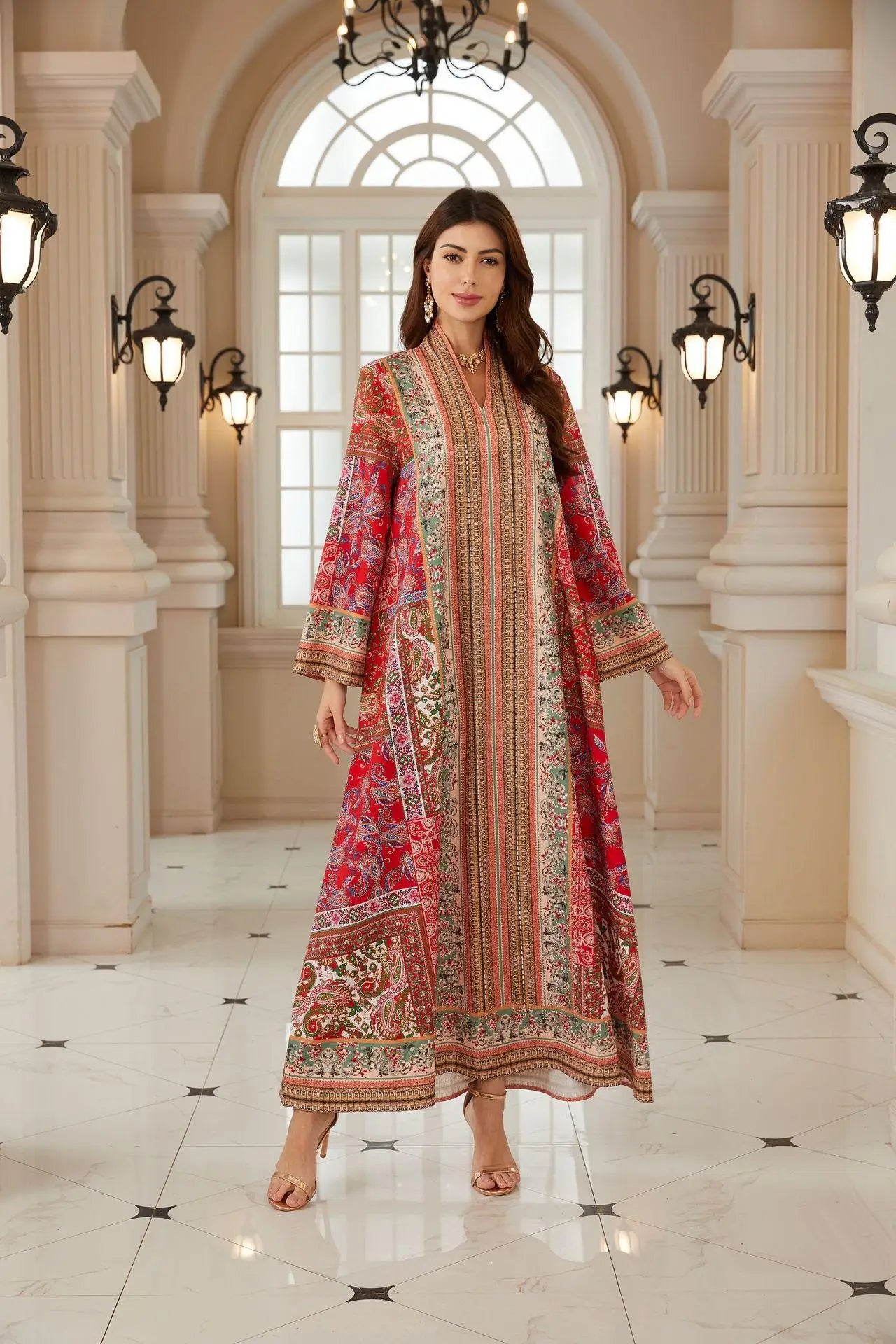 Luxurious Abaya Embroidered Floral Pullover Abaya Conservative Long Sleeve Abaya Designer Dubai Embroidered Galabiyat