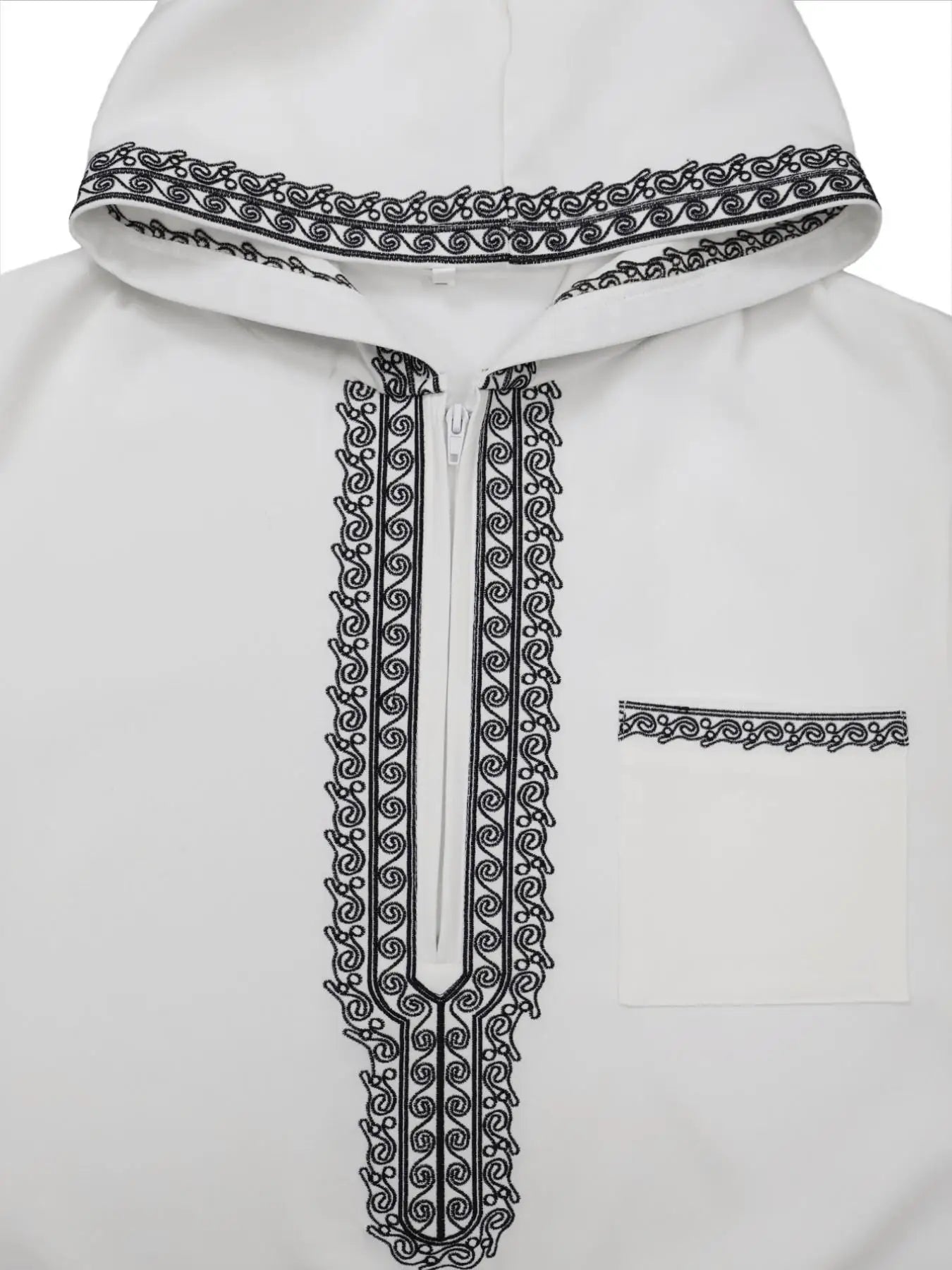 High-Grade Muslim Abaya for Men Traditional Islamic Prayer Robe Soft Fabric Loose Fit Ramadan Wear
