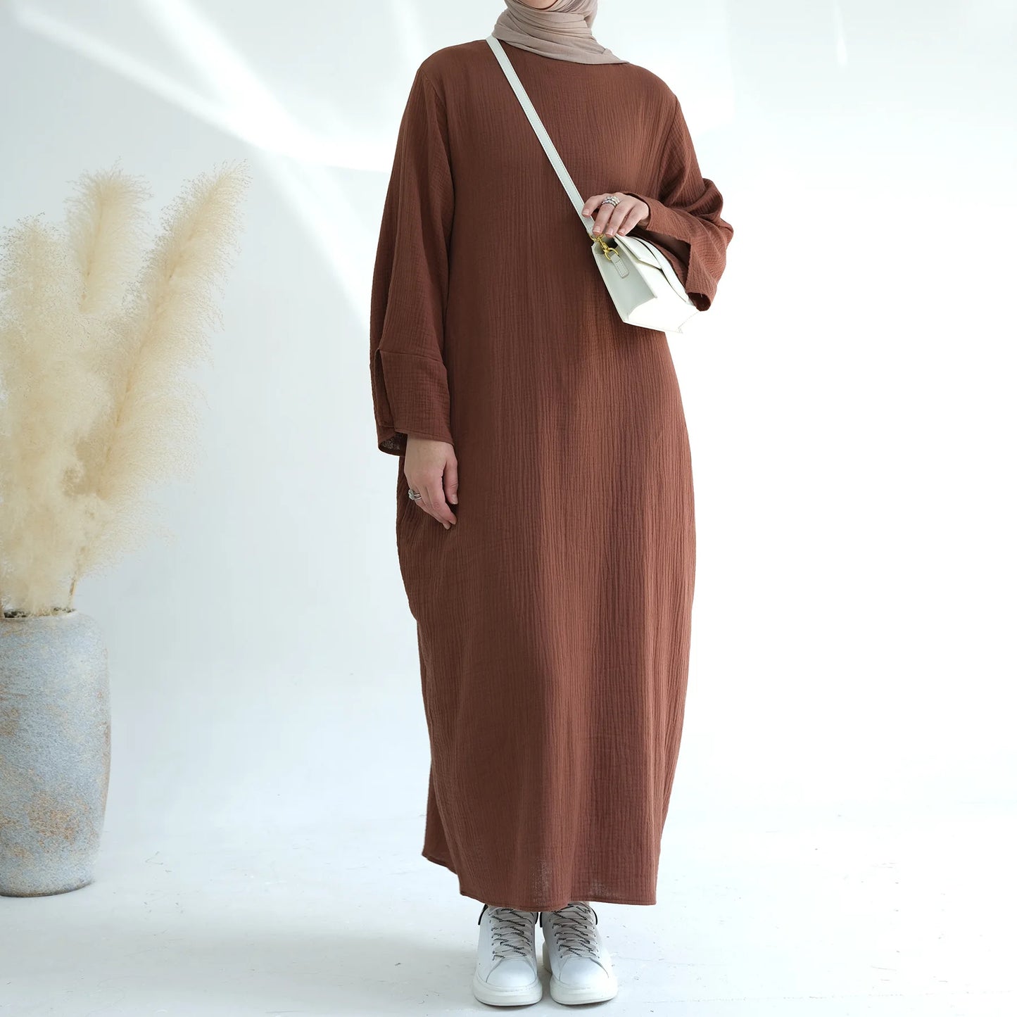 Eid Muslim Abaya Dress for Women Split Sleeve Modest Prayer Dresses Jalabiya Morocco Abayas Kaftan Islam Vestidos Arab Long Robe