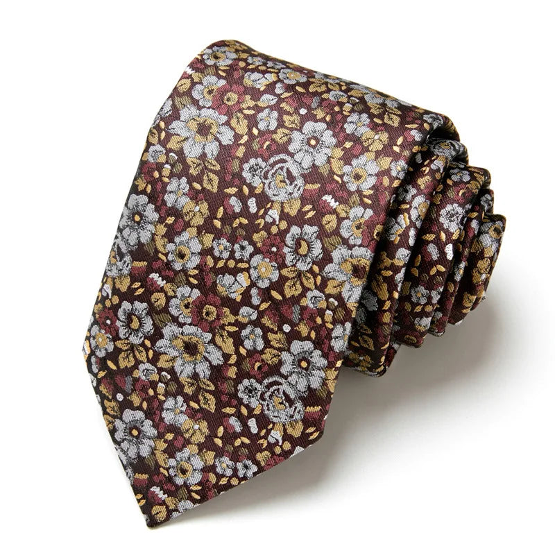 Ties For Men British Stripe Green Blue Floral Paisley Neckties Fit Daily Office Wedding Party Tuxedo Slim Ties Wholesale