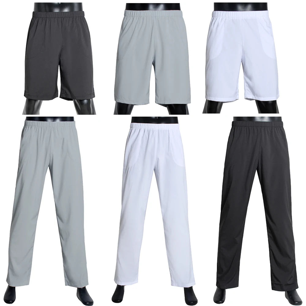 Saudi Arabic Men Casual Muslim Long Trousers Islam Clothing Jubba Thobe Pant Dubai Middle East Trouser Dishdasha Bottoms Ramadan