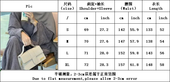 Women Casual Loose Abaya for Women Dubai Abayas Fashion Solid Muslim Dress Temperament Kaftan Robe Femme Vintage Maxi Vestidos