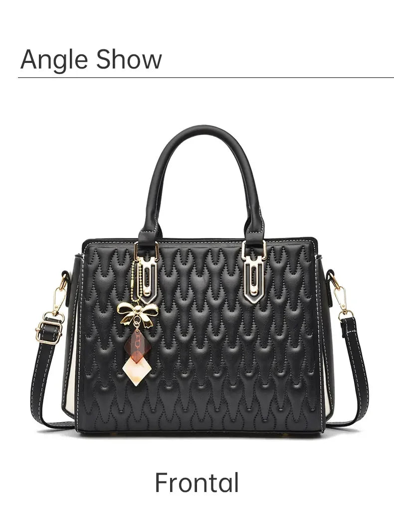 Women's Tote Bag Luxury Designer Fashion Shoulder Bags Large Capacity Graceful Hand Bags for Women Casual Female Handbags