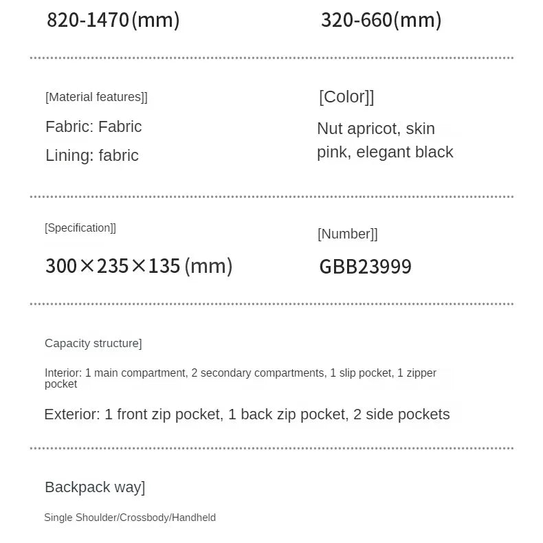 Golf Handbag for Women, Large Capacity, Crossbody Bag, Fashionable Canvas Bag, Middle-aged Mother Bag, The multifunctional bag