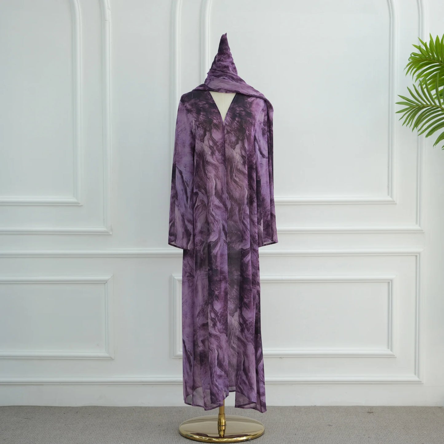 Eid Abaya for Women Print Cardigan Scarf Set Muslim Dresses Ramadan Morocco Dubai Jalabiya Kaftan Vestidos Arab Long Robe 2025