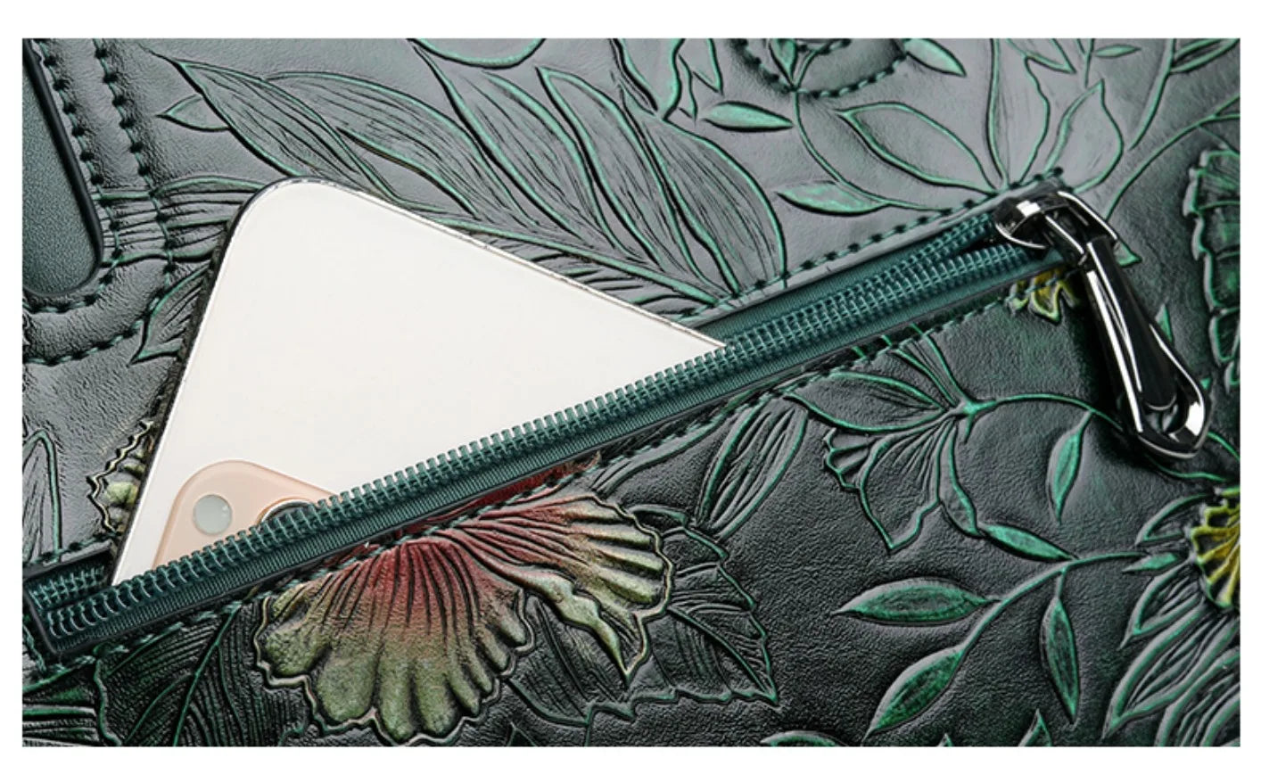 High Quality Handbag Women Designer Shoulder Bag Large Capacity Office Pocket Embossed Diagonal Cross Bag Official Document Bag