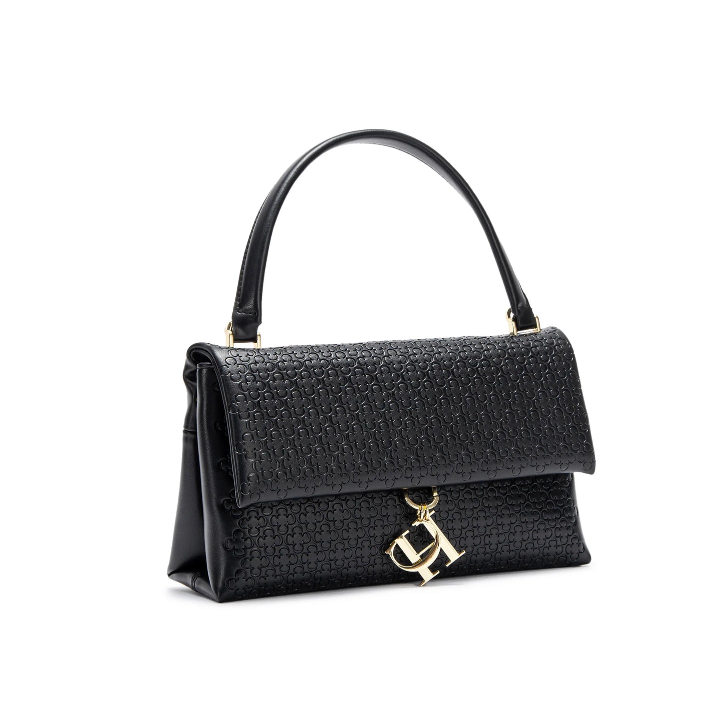 Unique Fashion Printed Women's Handbag Metal Accessories Solid Color Elegant Simplicity Women's Shoulder Bag