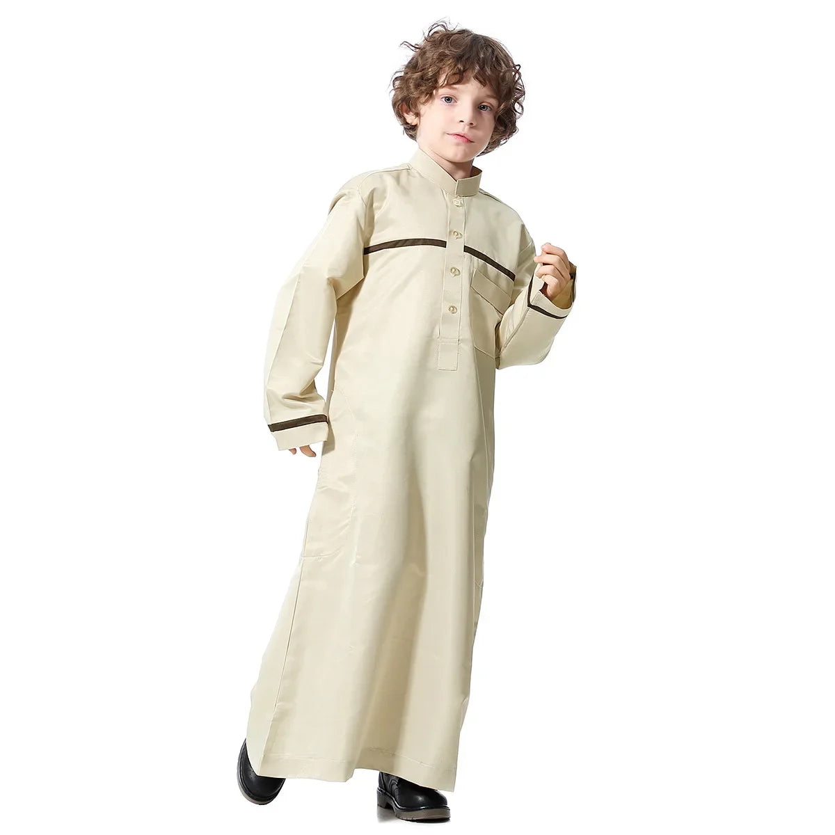 Abaya Dubai Long Robe Boys Jilbab Khimar Turkey Ramadan Muslim Clothes Kaftan Moroccan Islam Hijab Abayas Arab Islamic Clothing