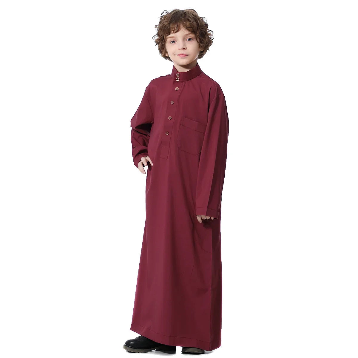 Abaya Dubai Long Robe Boys Jilbab Khimar Turkey Ramadan Muslim Clothes Kaftan Moroccan Islam Hijab Abayas Arab Islamic Clothing