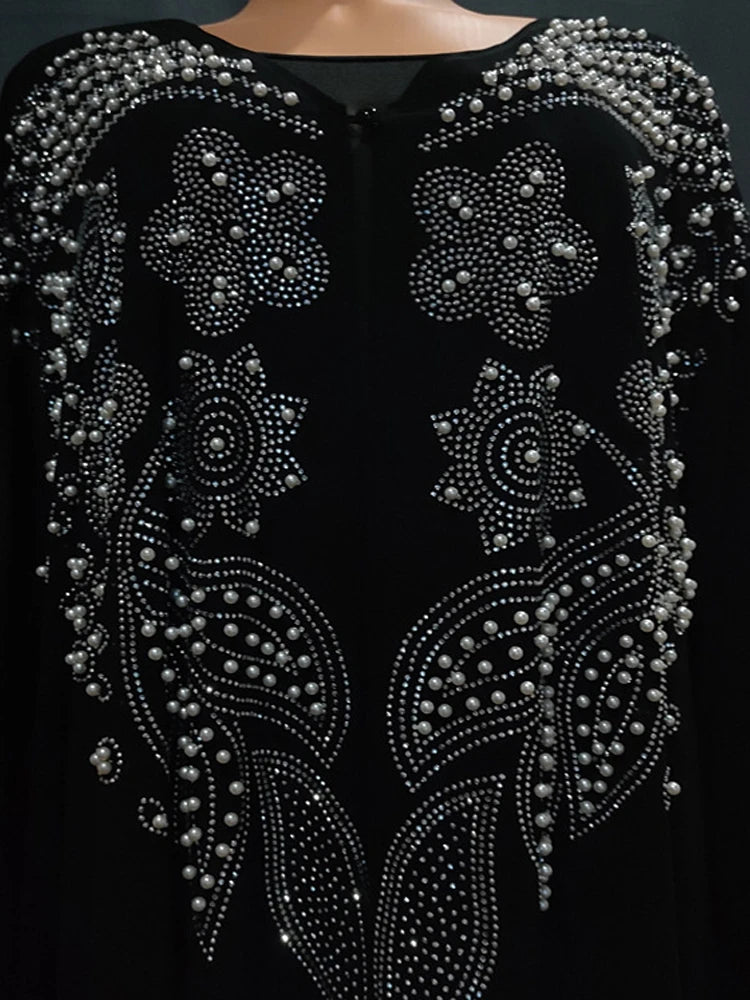 Abayas For Women Dubai Luxury 2025 Chiffon Boubou Muslim Fashion Dress Caftan Marocain Wedding Party Occasions Djellaba Femme