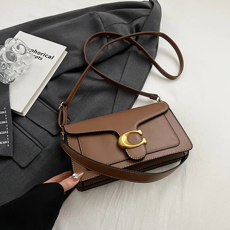High-end Style Women's Bag 2026 New Fashion Retro Versatile Commute Best-selling Underarm Handbag Crossbody Bag for Women