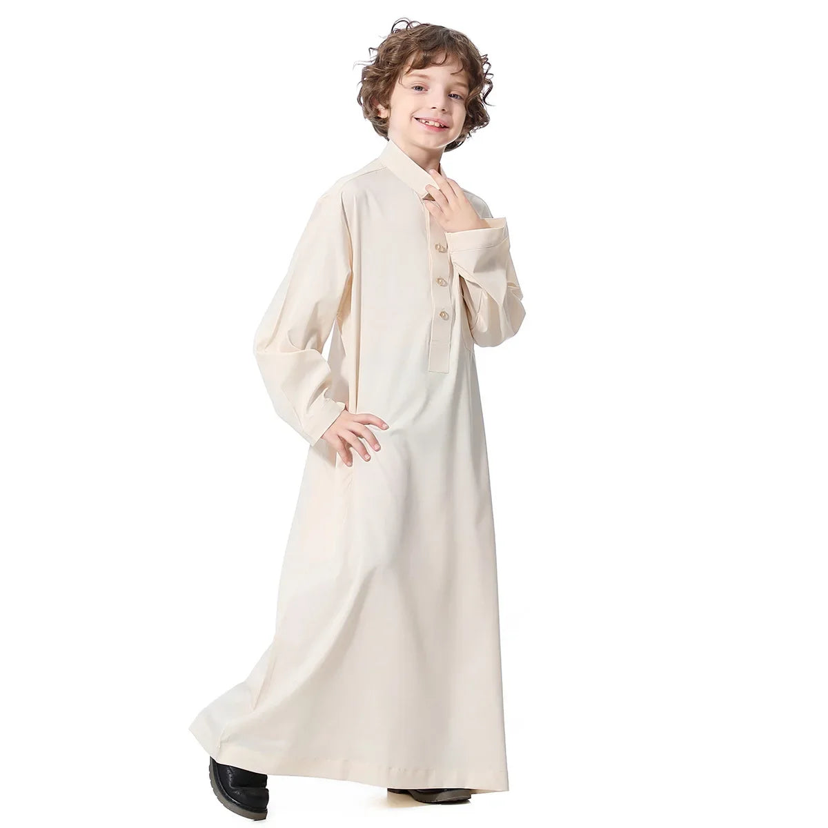 Abaya Dubai Long Robe Boys Jilbab Khimar Turkey Ramadan Muslim Clothes Kaftan Moroccan Islam Hijab Abayas Arab Islamic Clothing